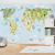 Papel de Parede Infantil Mapa Mundi Pn093 - loja online