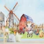 Papel de Parede Infantil Fazendinha Pn245