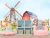 Papel de Parede Infantil Fazendinha Pn245 - Decorgraf