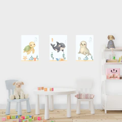 Kit Quadros Decorativos Infantil - QD553