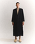 TRENCH COAT ALFAIATARIA PRETO - AC GROMANN