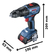 Taladro Atornillador Bosch Brushless Percutor Gsb 18v-50 - comprar online