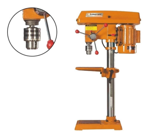Taladro De Banco TB-16 Mandril 16 Mm 500w Lusqtoff Con Morsa