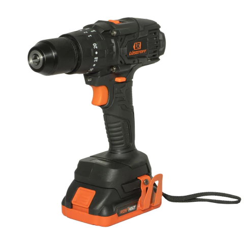 TALADRO A BATERIA CON PERCUTOR (IRON VOLT) TIL80-9BK