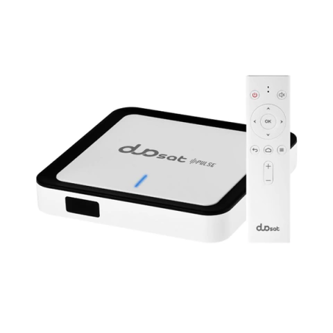 Receptor Duosat Pulse 4K Ultra HD Wi-Fi IPTV Android