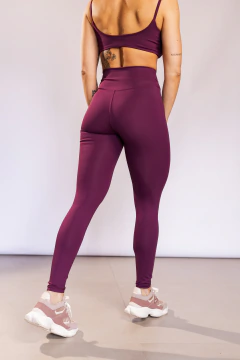 Legging Transpassada Malbec