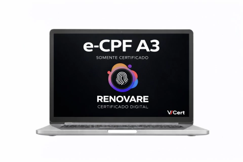 e-CPF A3 Somente Certificado