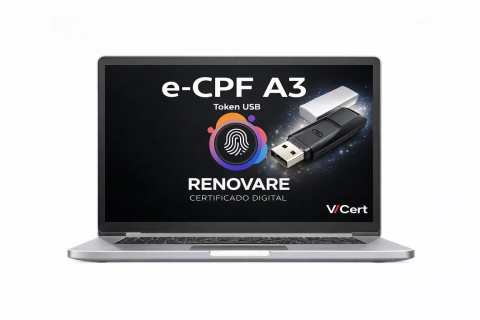e-CPF A3 em Token - 3 Anos - CFM