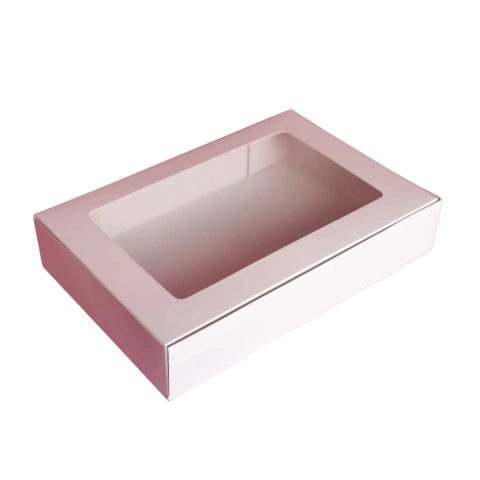 CAJA MULTIUSO CON VENTANA 30x20x6 x 10 - comprar online