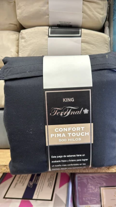 Juego de sábanas lisas Terrenal 500 hilos - Blanco Castelli