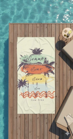 Imagen de TOALLON PLAYERO TEKA 70X140