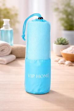 Toallon secado rápido 70x140 - Blanco Castelli