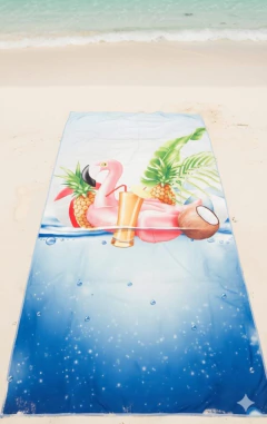 Toallon Playero Secado Rapido Teka 70x140 - tienda online