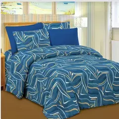 Juego de Sabanas estampadas importadas Campomayo 600 hilos 100% algodón egipcio (1 1/2) (2 1/2), (Queen), (king) - comprar online