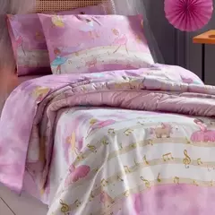 Juego de sabanas infantiles estampadas Romance 144 hilos (1 1/2) - tienda online