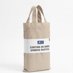 Cortina de Baño Rústica