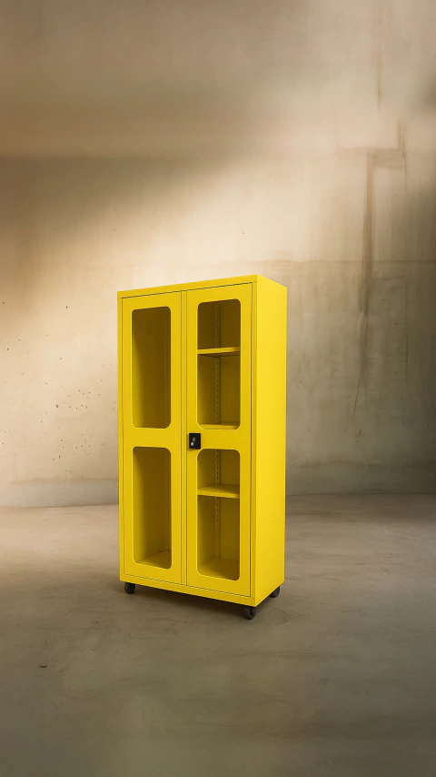 Armario con visor de acrilico - comprar online