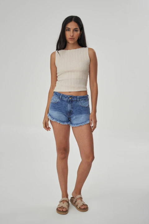 SHORT JEAN LOTUS