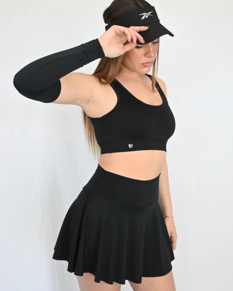 Pollera short con vuelos - comprar online