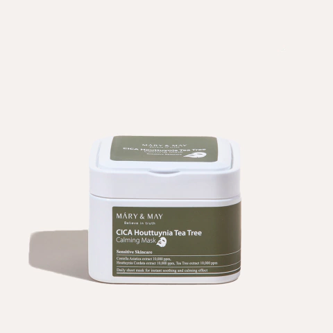 Mascara facial (30 unidades) | MARY&MAY CENTELLA ASIATICA TEA TREE MASK - comprar online