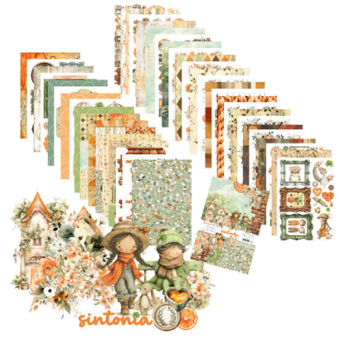 Coleção SINTONIA - Papel Bloco 21x30,5cm 20 folhas - 240G SIN000 - comprar online