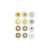 Coleção LE PETIT POA - Acrílico Dots Estrelas - 12 peças - LEP13