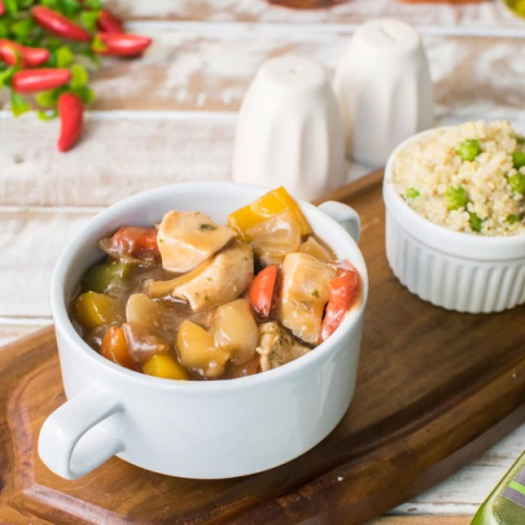 Frango Xadrez com Quinoa - 300g