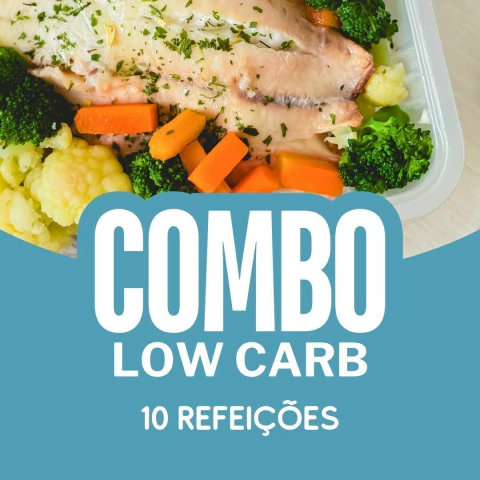 COMBO LOW CARB - 10 Refeições - comprar online