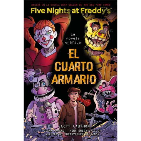 FIVE NIGHTS AT FREDDY'S 3 NOVELA GRAFICA