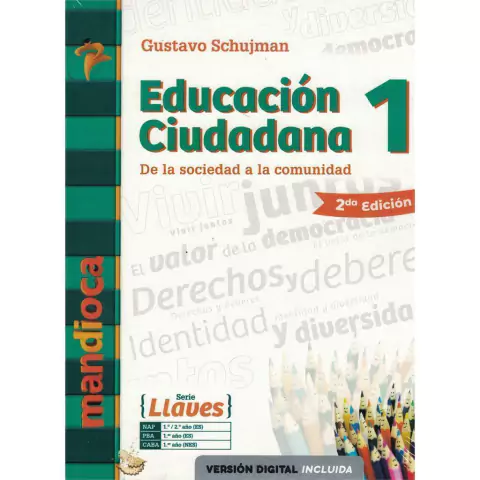 EDUCACION CIUDADANA 1 LLAVES N/E (2024)