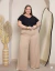 Calça Pantalona Lay - Casa da Mulher Plus | Moda Feminina Plus Size