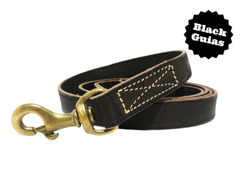 Guia de Couro Legítimo Artesanal - Jhon's Dog - comprar online