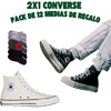 ¡2X1 CONVERSE + 12 MEDIAS DE REGALO!