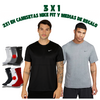 REMERAS NIKE FIT 2X1 + MEDIAS DE REGALO - comprar online