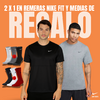 REMERAS NIKE FIT 2X1 + MEDIAS DE REGALO - comprar online