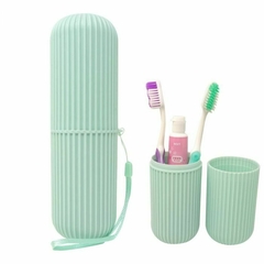 Blanqueador Dental Orgánico Carbón + Estuche De Viaje + Enrollador De Pasta Dental