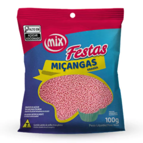 MICANGA MIX 100G ROSA BEBÊ