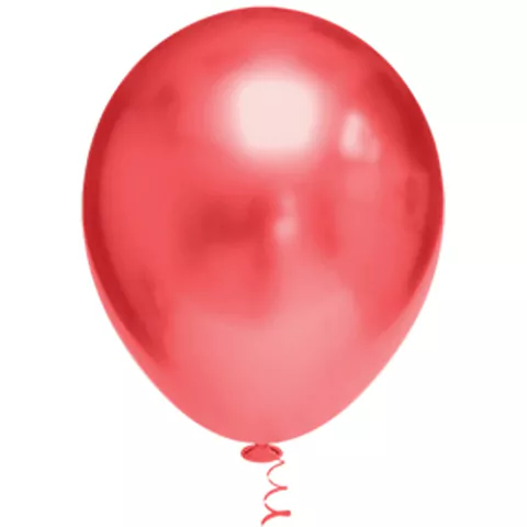 BALAO PIC PIC N16 PLATINO RED VERMELHO 12 UN