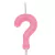 VELA SILVER CANDY COLOR ROSA INTERROGACAO