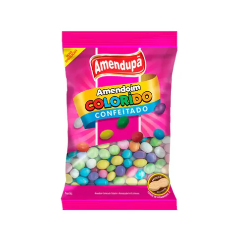 AMENDOIM AMENDUPA COLORIDO 60G