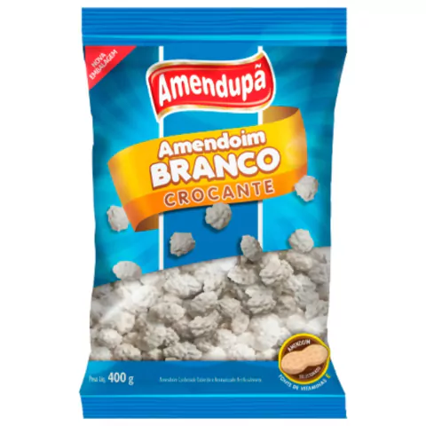 AMENDOIM AMENDUPA BRANCO 400G