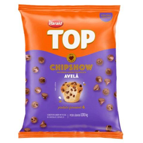 COBERTURA HARALD TOP CHIPSHOW 1,01KG AVELA