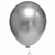 BALAO ART LATEX 5 CROMADO C/25 - PRATA