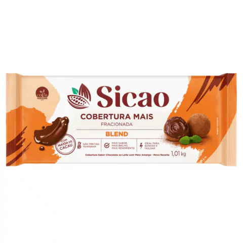 COBERTURA SICAO MAIS BLEND 1,01KG BARRA