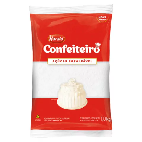 ACUCAR IMPALPAVEL HARALD 1KG