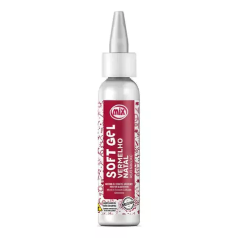 CORANTE GEL 25G MIX VERMELHO NATAL