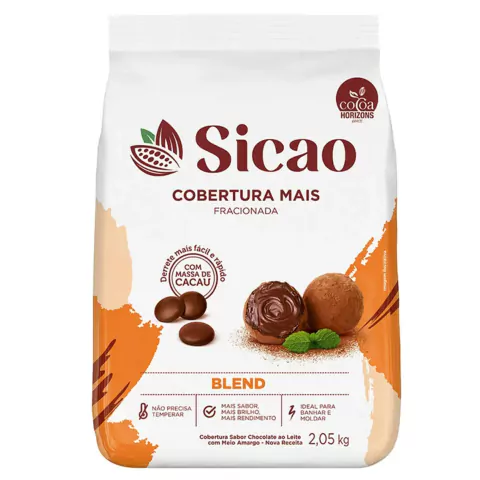 COBERTURA SICAO MAIS BLEND 2,05KG FACIL DERRETIMENTO