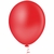 BALAO PIC PIC N12 LISO RED VERMELHO 12 UN