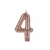 VELA SILVER GLITTER BRONZE NUMEROS