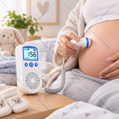 Monitor Fetal Doppler Portátil 3 MHz
